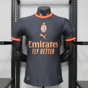 26-27 AC Milan Mens Third Away Kit Player Version Football T-Shirt AAAAJersey Wholesale Yupoo9