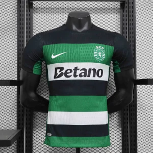 24-25 Sporting Lisbon Home Kit Player Version Shirt AAAAJersey Dropshiping Yupoo