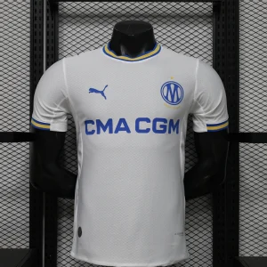 26-27 Olympique Marseille Home Mens Kit Player Version Soccer T-Shirt AAAAJersey Supply Yupoo 11