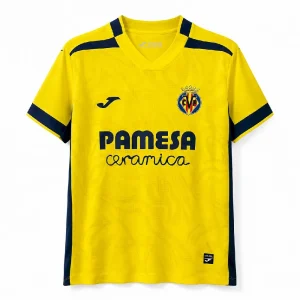 26-27 Villarreal Mens Home Kit Football T-Shirt AAAAJersey Supply Yupoo 10