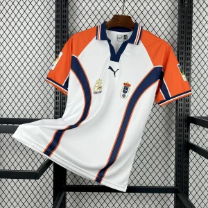 00-01 Real Oviedo Away Retro Kit Soccer T-Shirt Cheap AAAAJerseys Supply Yupoo