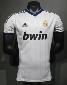 12-13 Real Madrid Home Retro Kit Vintage Player Version Sino Shirt AAAAJersey Dropship Yupoo