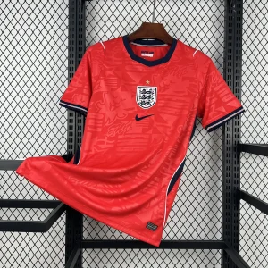 2026 World Cup England Mens Away Kit Red Football T-Shirt AAAAJersey Dropship Yupoo 7