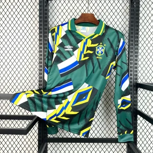 1994 Brazil Retro Mens Goalkeeper Kit Football Long Sleeve Shirt AAAAJersey Supply Yupoo 7