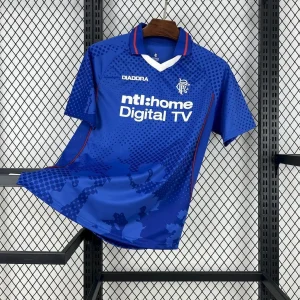 02-03 Rangers Home Retro Kit Vintage Shirt AAAAJersey Yupoo