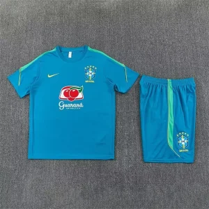 2026 Brazil Mens Kit Lake Blue Training Suit Yupoo 7