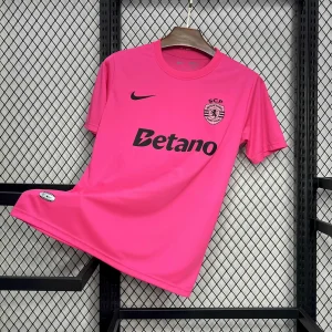 24-25 Sporting Lisbon Special Pink Shirt AAAAJersey Supplier Yupoo