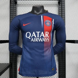 23-24 Paris Home Player Version Long Sleeve S-XXL