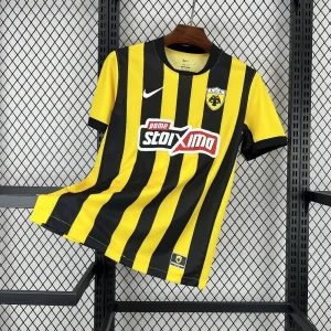 25-26 AEK Athens Home Kit Football Shirt AAAAJersey Wholesale Yupoo
