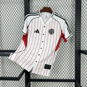 25-26 River Plate Baseball Uniform Football Kit AAAAJersey Supply Factory Yupoo