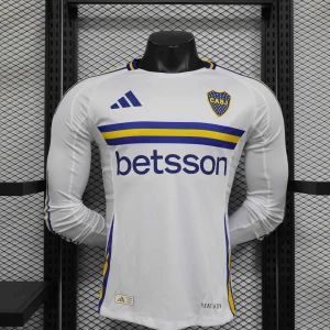 24-25 Boca Away Long Sleeve Kit Player Version Shirt Soccer AAAAJersey Yupoo
