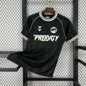 26-27 The Prodigy x Hummel Mens Black Soccer T-Shirt AAAAJersey Wholesale Yupoo 6