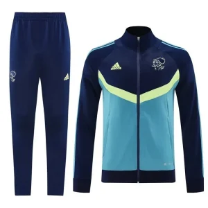 24-25 Ajax Blue&Navy Tracksuit Long Jacket Suits
