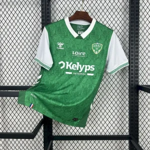 25-26 Saint Etienne Home Kit Football T-Shirt Sport AAAAJersey Supplier Yupoo