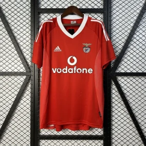 02-03 Benfica Home Retro Kit Vintage Shirt Soccer AAAAJersey Yupoo