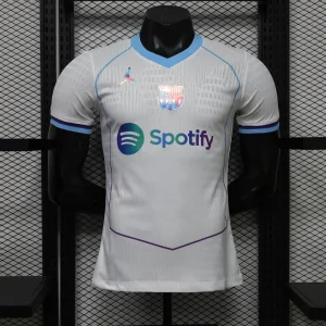 26-27 Barcelona Special Edition Player Version Football White T-Shirt AAAAJersey Supply Yupoo 5