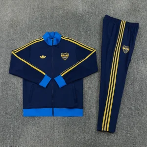 26-27 Boca Juniors Mens Kit Full Zipper Jacket Football Tracksuit Yupoo 4