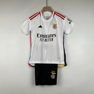 23-24 Benfica Third Kids Kits Children Suits Football Jerseys Yupoo