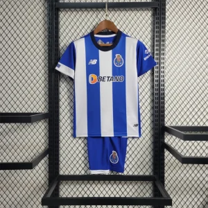 23-24 Porto Home Kids Kits Children Suits Football Jerseys Yupoo
