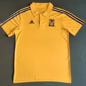 23-24 Tigres UANL Yellow Polo Shirt Soccer Jerseys Yupoo