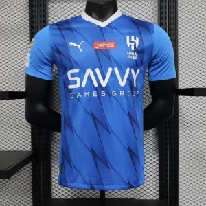 23-24 Al-Hilal home Player Version size S-XXL Soccer Jersey
