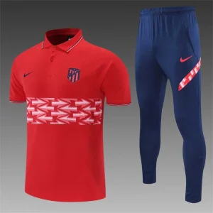 Atletico Madrid Polo red chest print