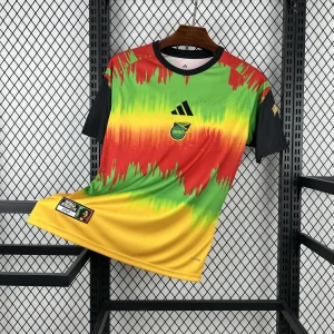 2026 World Cup Jamaica Bob Pre Match Soccer Shirt Fan Version
