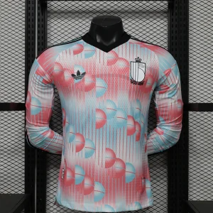 2026 World Cup Belgium Away Kit Player Version Football Long Sleeve Shirt AAAAJerseys Supply Yupoo 9