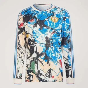 25-26 Manchester United Long Sleeve Special Edition x Stone Roses AAAA Jersey Supply Yupoo