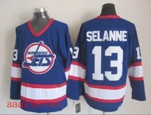 Winnipeg Jets retro ice hockey jersey M-3XL 温尼伯喷气机队复古冰球服