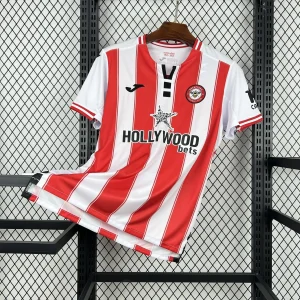 25-26 Brentford Home Kit Football T-Shirt AAAAJersey Supply Yupoo