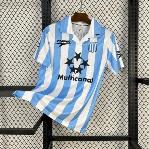 97-98 Racing Club de Avellaneda Home Kit Retro Soccer AAAAJersey Yupoo