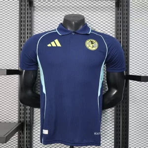 25-26 America Special Edition POLO Kit Player Version Soccer Navy Shirt AAAAJersey Cheap Yupoo