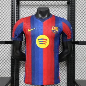 26-27 Barcelona Mens Home Kit Player Version Soccer T-Shirt AAAAJersey Supplier Yupoo