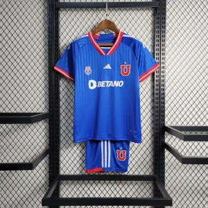 23-24 University of Chile home kids kit
