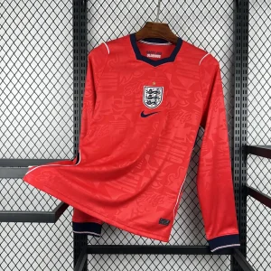 World Cup 2026 England Mens Away Kit Football Long Sleeve T-Shirt AAAAJersey Dropship Yupoo 2