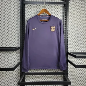 2024 England Away Long Sleeve Kit UEFA Euro Shirt Soccer Jerseys Yupoo