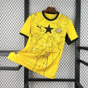 2026 Ghana Away Mens Kit Yellow Football T-Shirt AAAAJersey Supply Yupoo 6