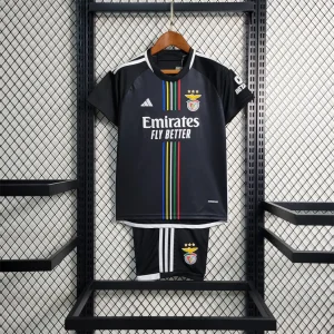 23-24 Benfica Away Kids Kit Children Suits Football Jerseys Yupoo