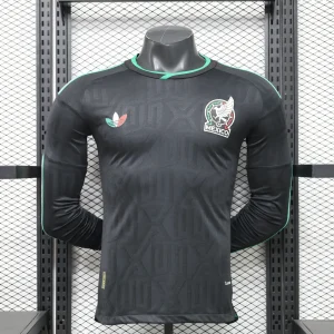 2026 World Cup Mexico Mens Third Kit Football Player Version Long Shirt AAAAJersey Dropship Yupoo 9