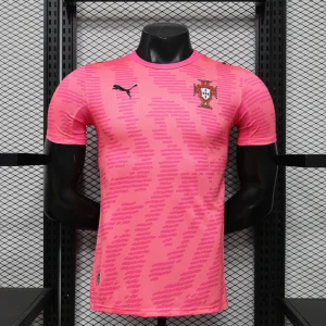 2026 Portugal Mens Special Edition Kit Player Version Soccer Pink T-Shirt AAAAJersey Supply Yupoo
