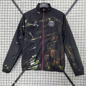 26-27 PSG Fourth Double-sided Soccer Windbreak Jackets Kit AAAAJersey Supply Yupoo 3