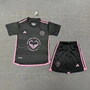 23-24 Inter Miami Away Kids Kits With IMFC Foundation Sponsor Suits Soccer Jerseys Yupoo