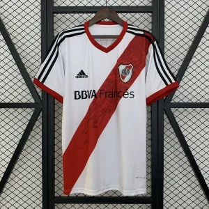 13-14 River Plate Home Retro Kit Vintage Shirt AAAAJersey Dropship Yupoo