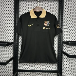 24-25 Barcelona Black Polo Shirt Soccer Uniforms Soccer AAAAJersey Yupoo
