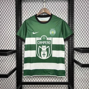 23-24 Sporting Lisbon Champion Kit Special Edition Soccer Uniform AAAAJersey Wholesale Yupoo