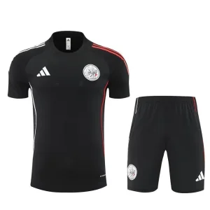 25-26 Ajax Training Soccer Suit Black Kit AAAAJersey Yupoo