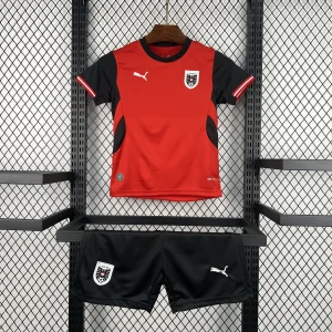 2026 World Cup Austria Home Kids Kit Football Youth Apparels AAAAJersey Supply Yupoo 5