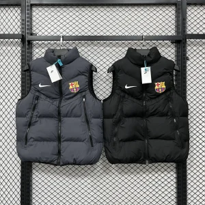 25-26 Barcelona Vest Kit Football Windbreaker AAAAJersey Supply Yupoo
