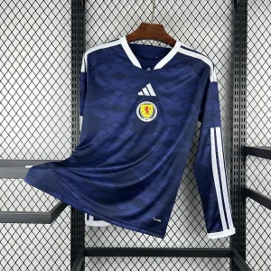 World Cup Jersey 2026 Scotland Mens Home Kit Football Long Sleeve T-Shirt AAAAJersey Supply Yupoo 2